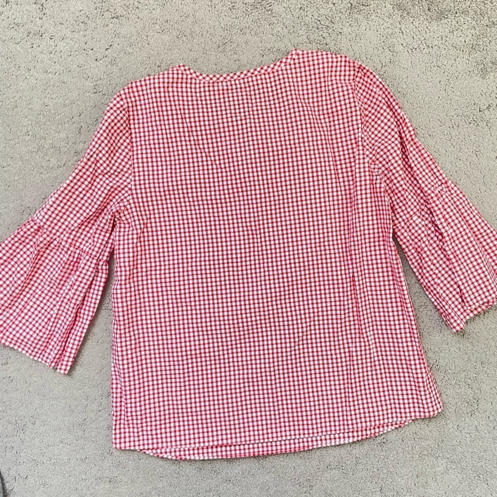Andrew Marc New York Bell Sleeves Tunic - Picture 2 of 3